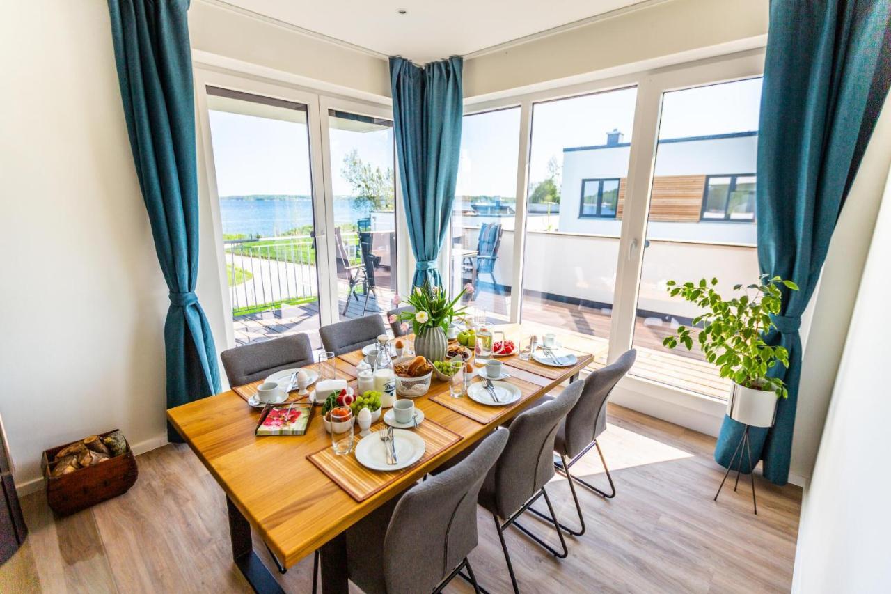 Hangar 19 Luxusapartment Mit Sauna, Kamin Und Seeblick H4W3 Schwerin  Exterior photo